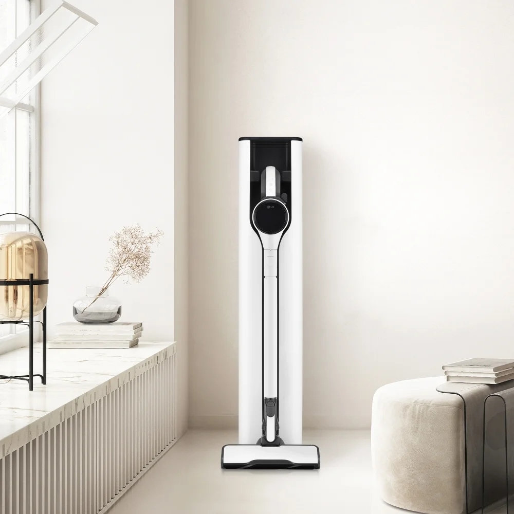 LG 코드제로 R5T 올인원타워 로봇청소기 R585HKA 물걸레+흡입